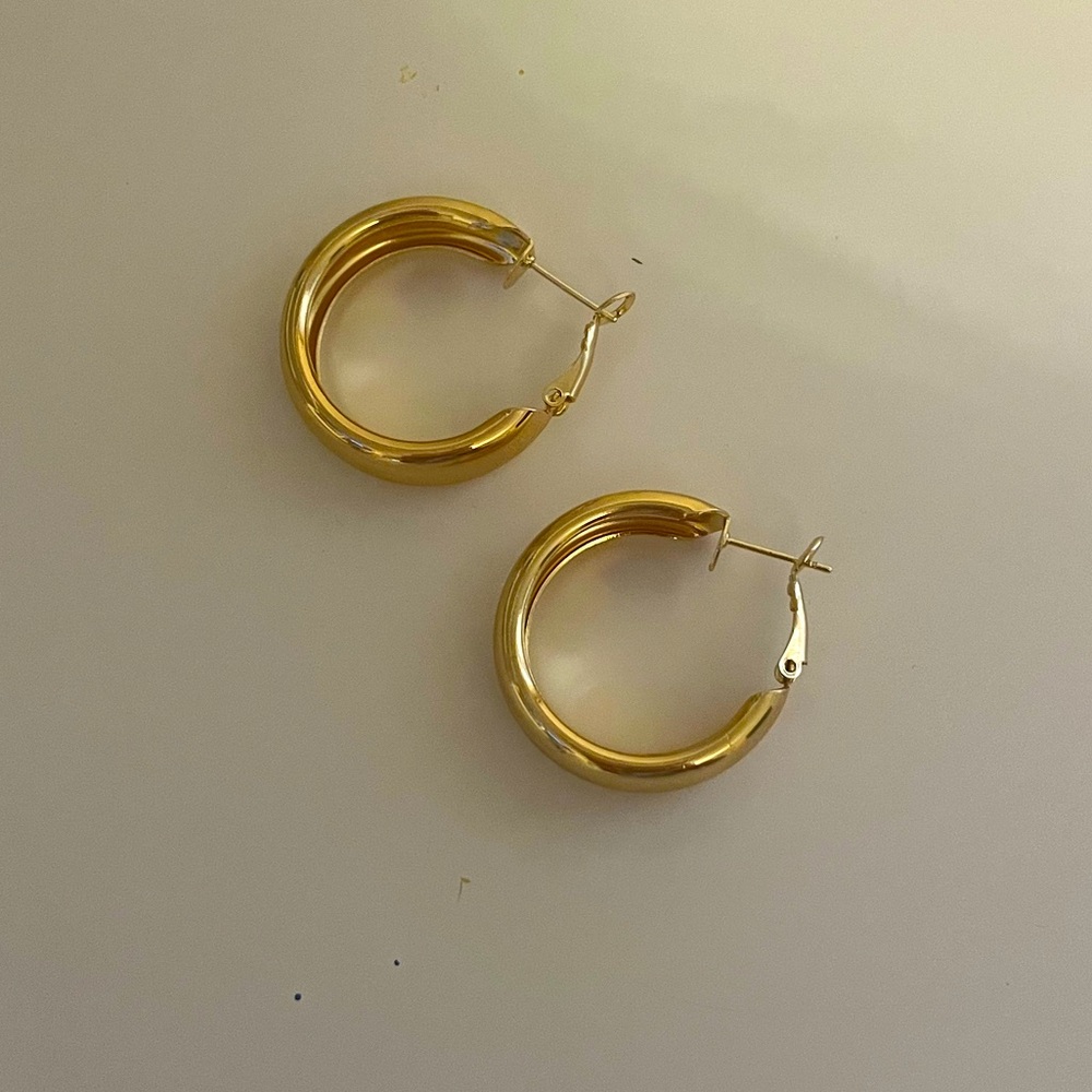 Gold hoops
